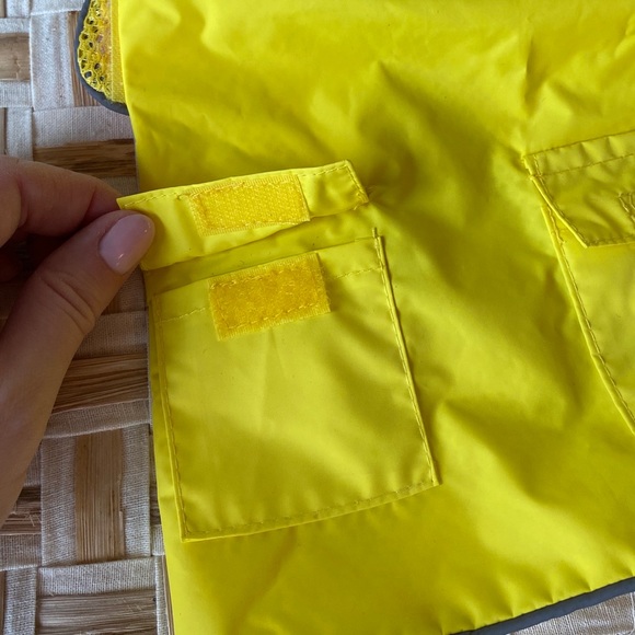 Dogo Yellow Duckie Dog Pet Raincoat Jacket Small - Picture 7 of 8